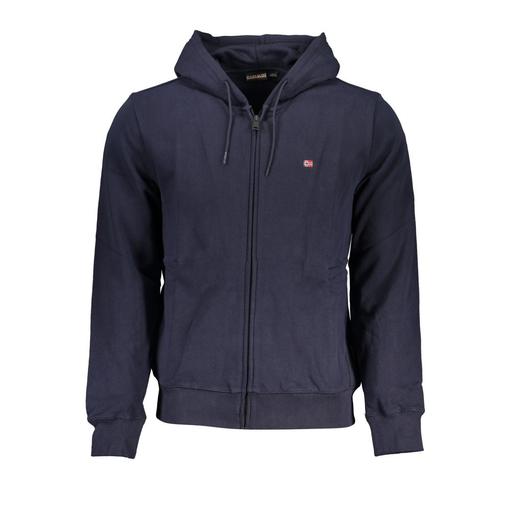 Pull en coton bleu Napapijri