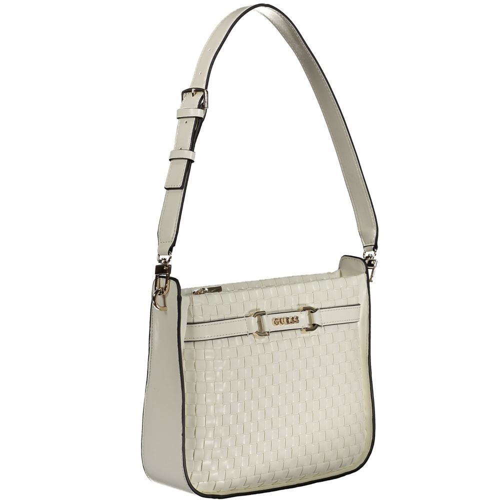 Sac à main Guess Jeans en polyéthylène blanc