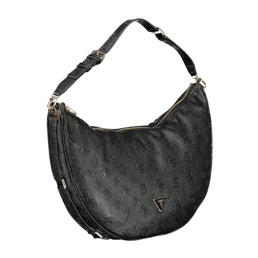Sac à main Guess Jeans en polyéthylène noir
