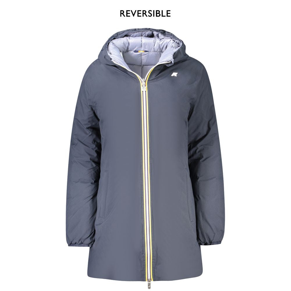 K-WAY Blauwe Polyester Jassen &amp; Jassen