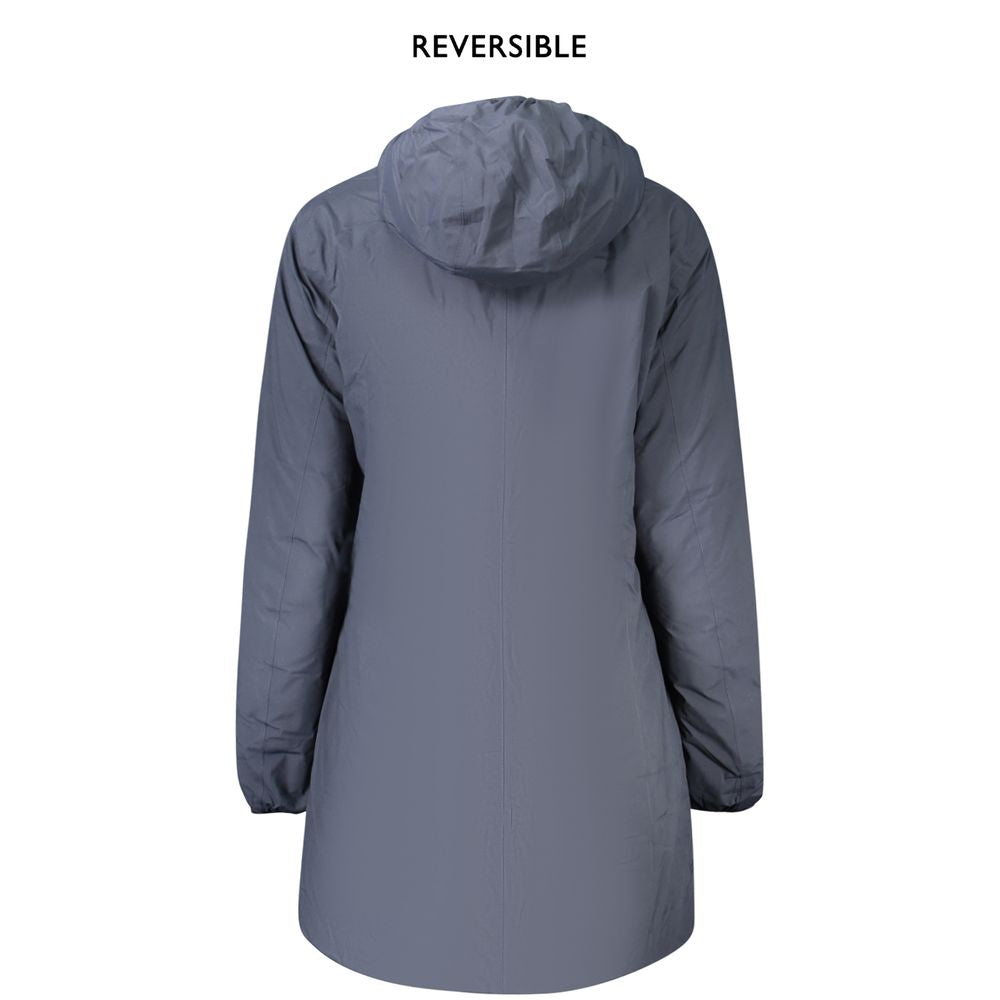 K-WAY Blauwe Polyester Jassen &amp; Jassen