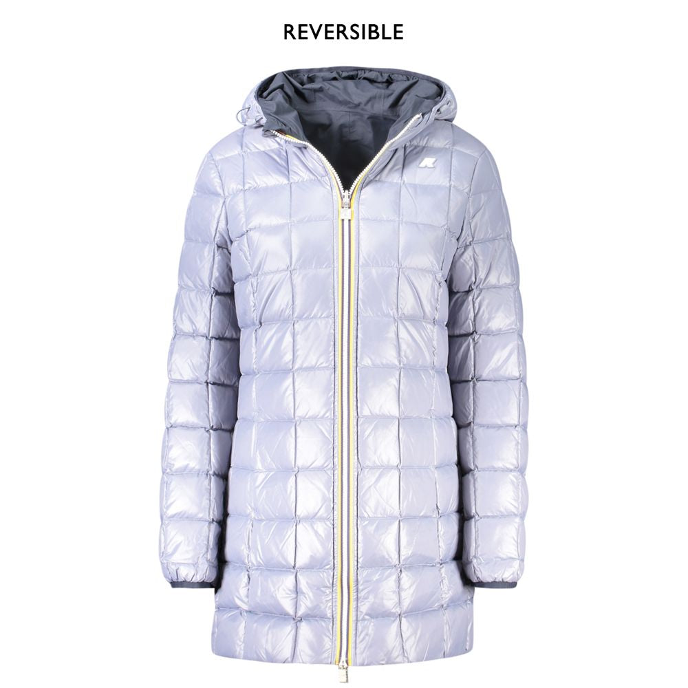 K-WAY Blauwe Polyester Jassen &amp; Jassen