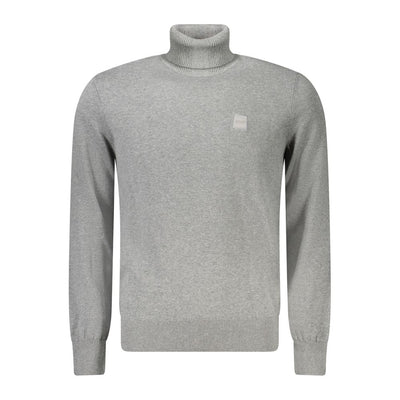 Pull en coton gris Hugo Boss