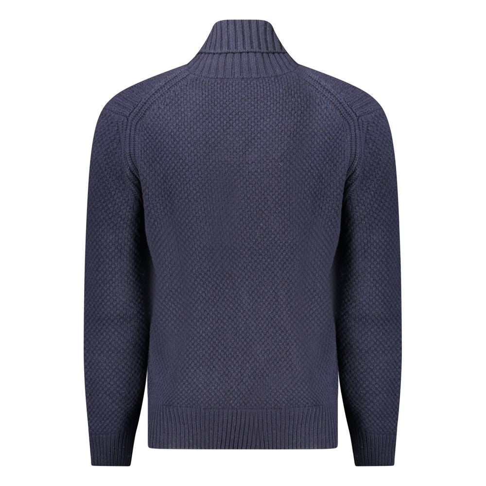 Pull en laine bleu Hugo Boss
