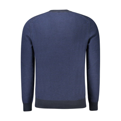 Pull en coton bleu Hugo Boss