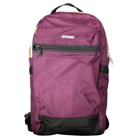 K-WAY Purple Polyamide Backpack