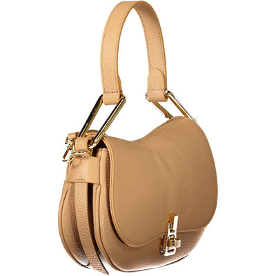 Sac à main en cuir marron Coccinelle