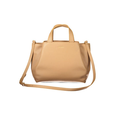 Sac à main en cuir marron Coccinelle