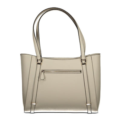 Sac à main Guess Jeans en polyéthylène beige