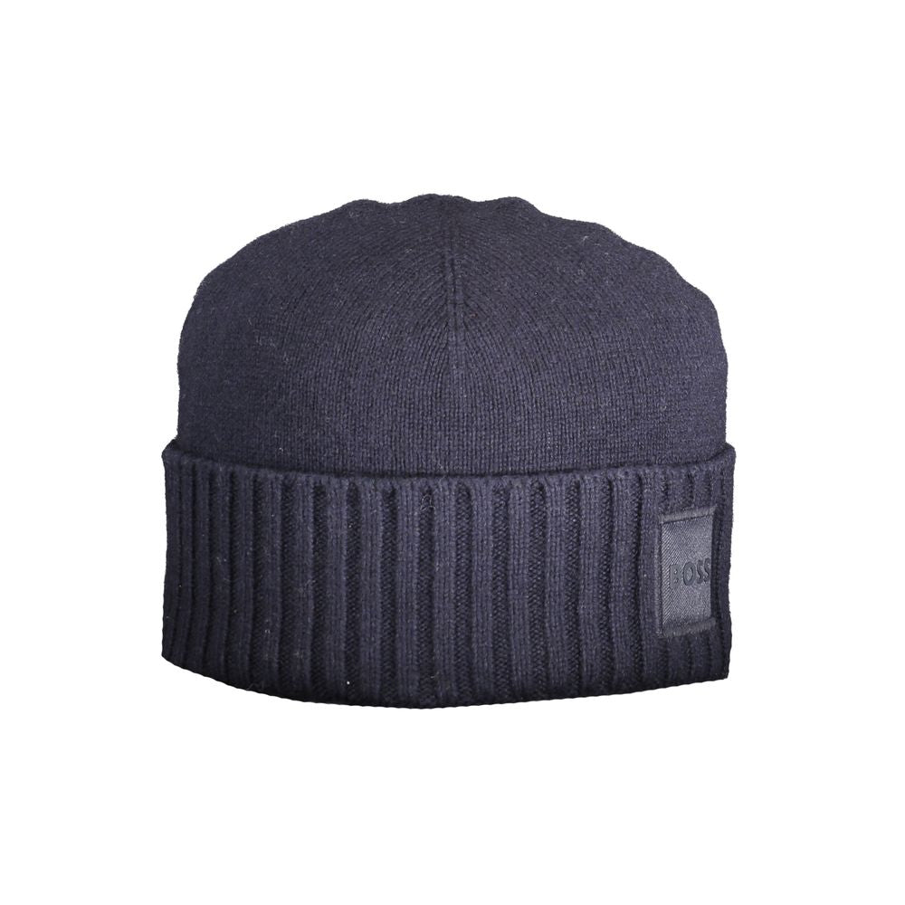 Hugo Boss Blue Cotton Hats & Cap