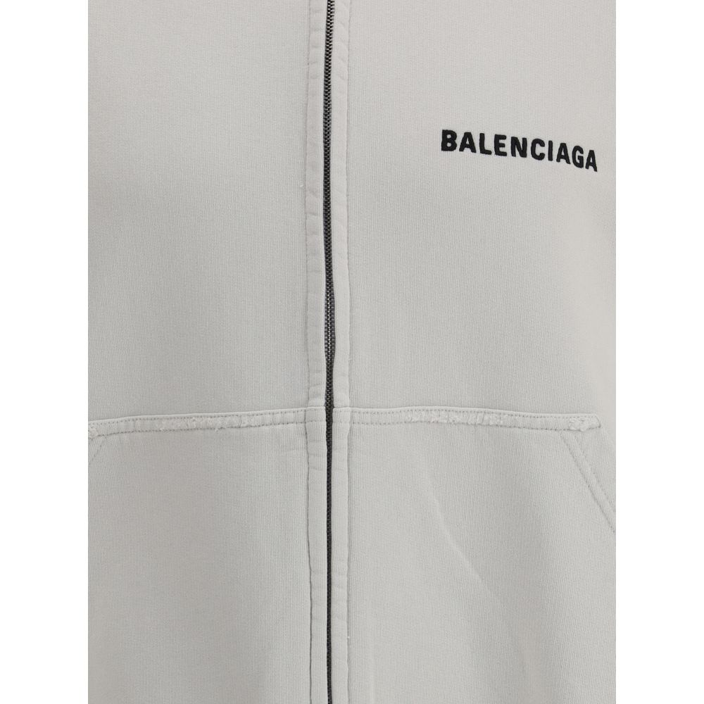 Sweat-shirt à logo Balenciaga