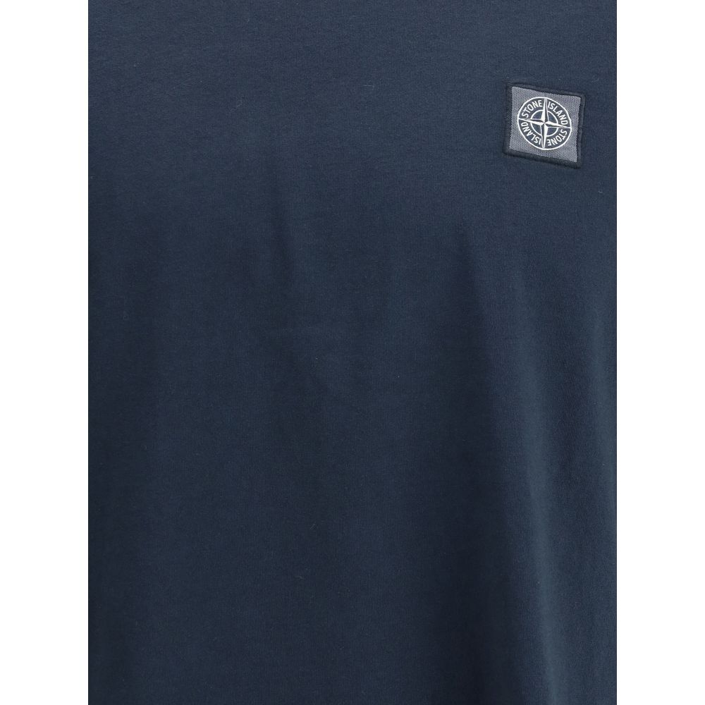 T-shirt Stone Island avec patch logo