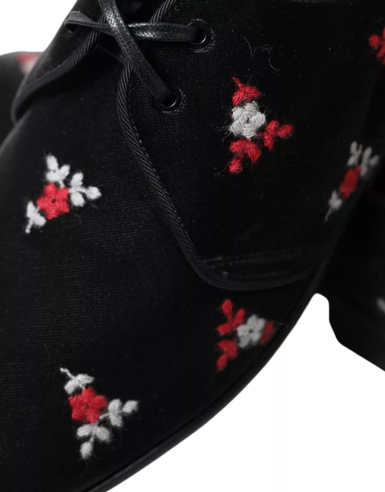 Dolce &amp; Gabbana zwarte bloemenfluwelen formele jurk