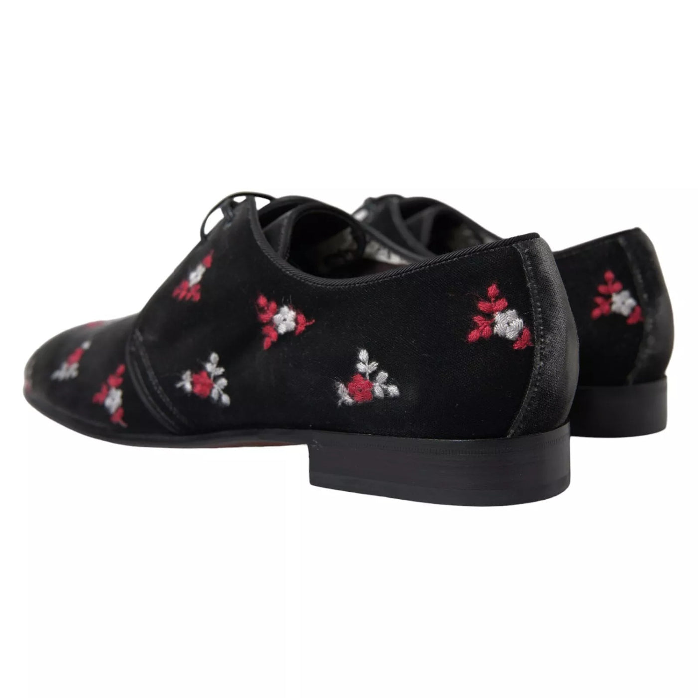 Dolce &amp; Gabbana zwarte bloemenfluwelen formele jurk
