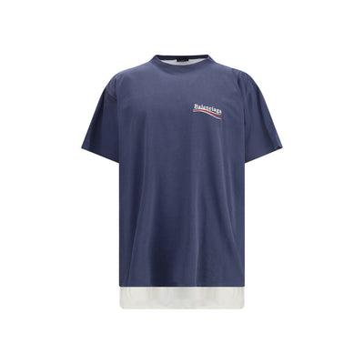 Balenciaga Dubbele Politieke Campagne T-shirt