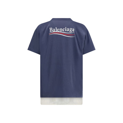 Balenciaga Dubbele Politieke Campagne T-shirt