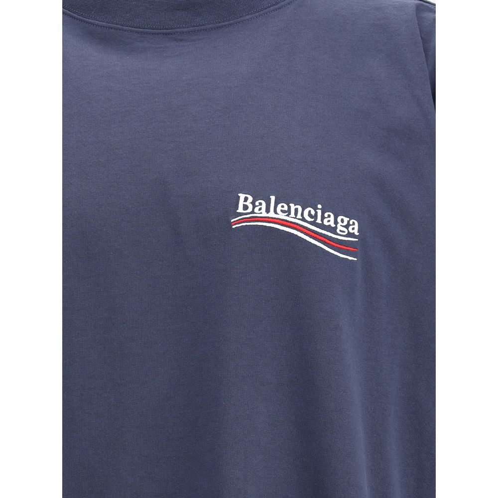 Balenciaga Dubbele Politieke Campagne T-shirt