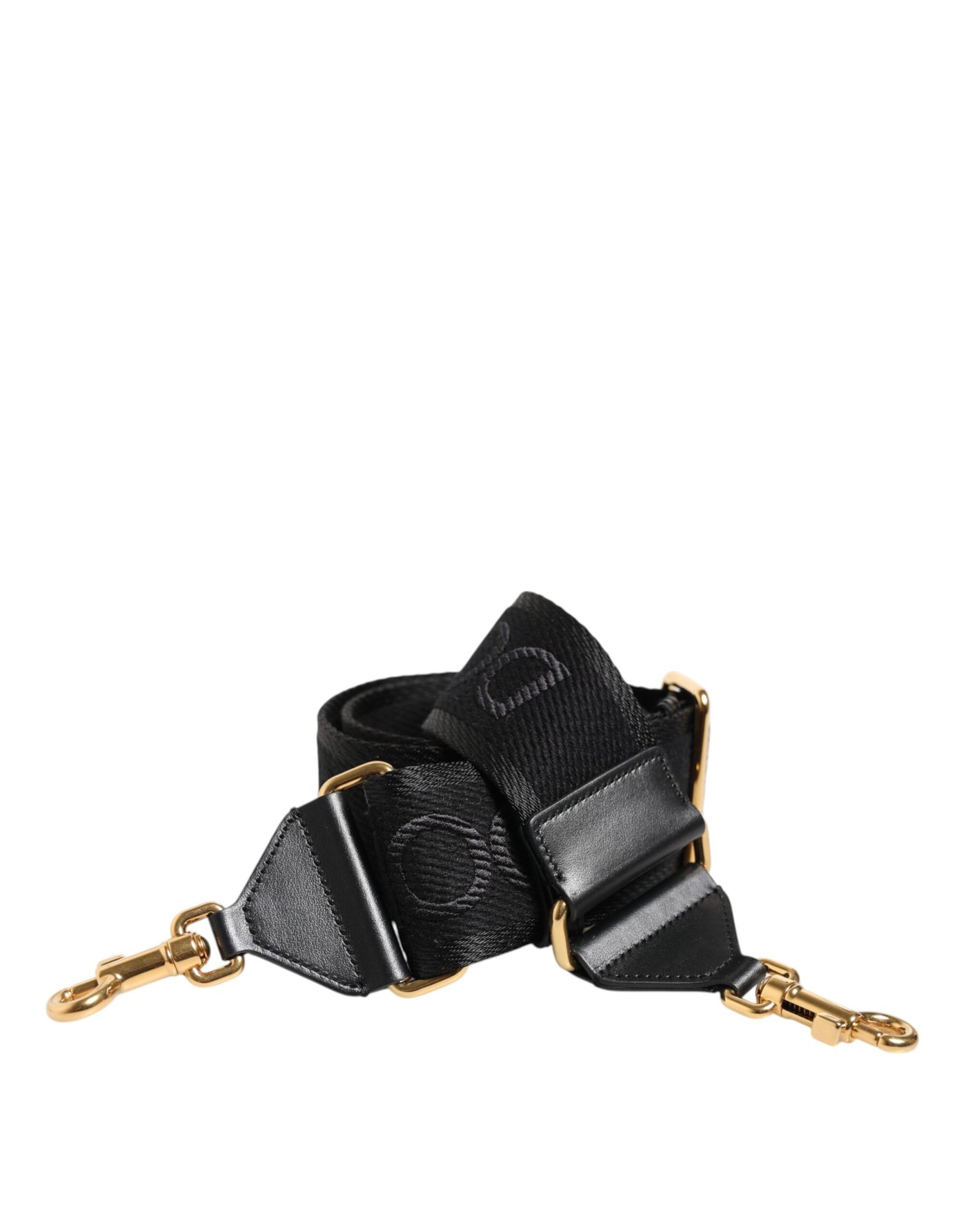 Dolce &amp; Gabbana Zwarte Effen Viscose Tas Schouderband