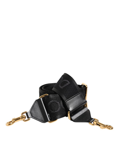 Dolce &amp; Gabbana Zwarte Effen Viscose Tas Schouderband