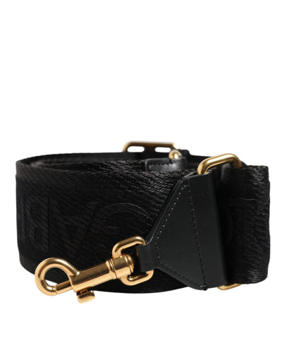 Dolce &amp; Gabbana Zwarte Effen Viscose Tas Schouderband