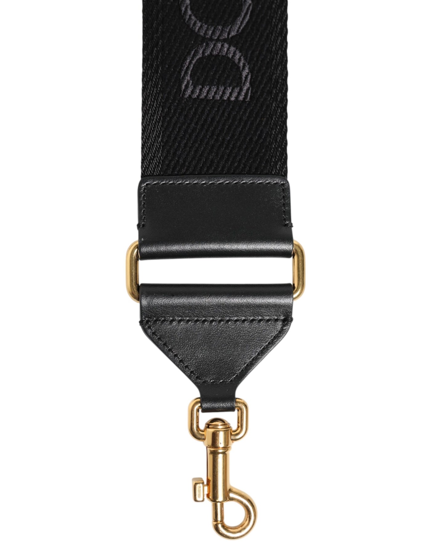 Dolce &amp; Gabbana Zwarte Effen Viscose Tas Schouderband