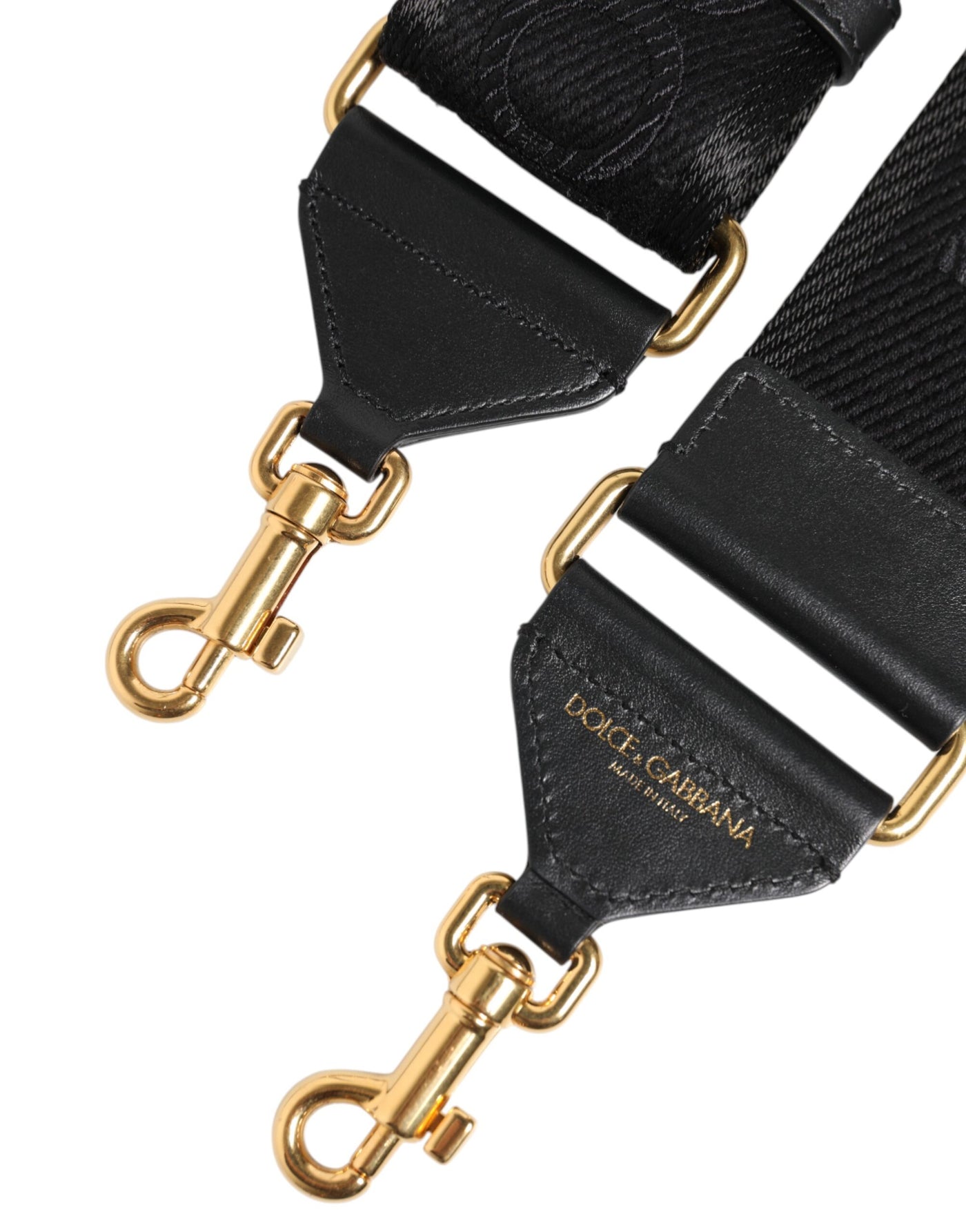 Dolce &amp; Gabbana Zwarte Effen Viscose Tas Schouderband
