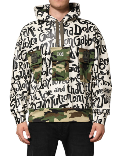 Sweat-shirt à capuche multicolore Dolce &amp; Gabbana DGMania