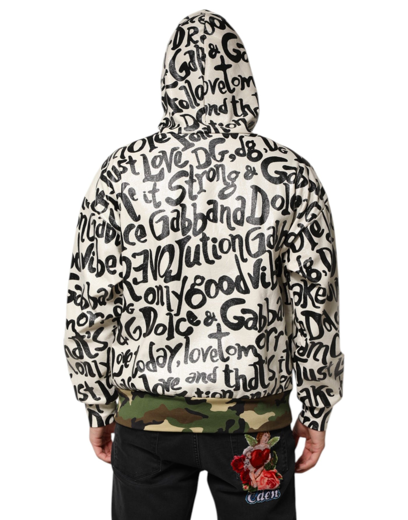 Sweat-shirt à capuche multicolore Dolce &amp; Gabbana DGMania