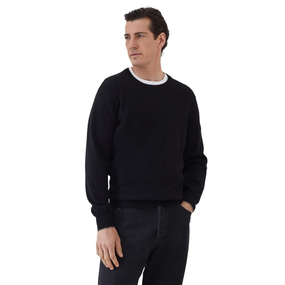 Pull en cachemire noir Brunello Cucinelli