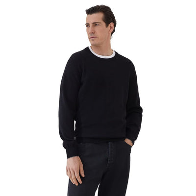 Pull en cachemire noir Brunello Cucinelli