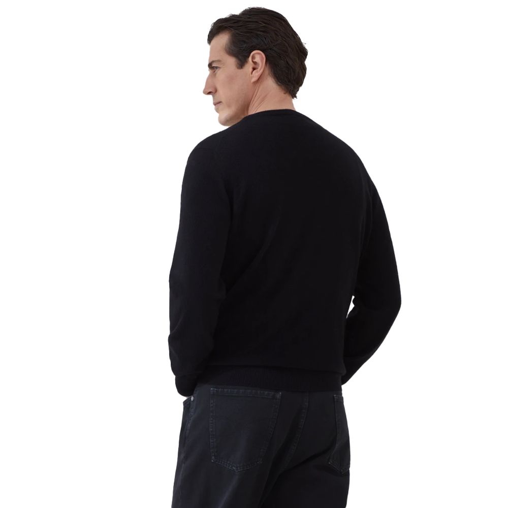 Pull en cachemire noir Brunello Cucinelli