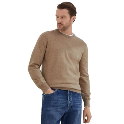 Pull en cachemire marron Brunello Cucinelli