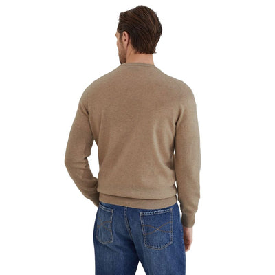 Pull en cachemire marron Brunello Cucinelli