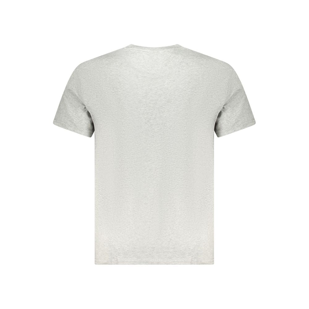 T-shirt homme en coton marron Tommy Hilfiger