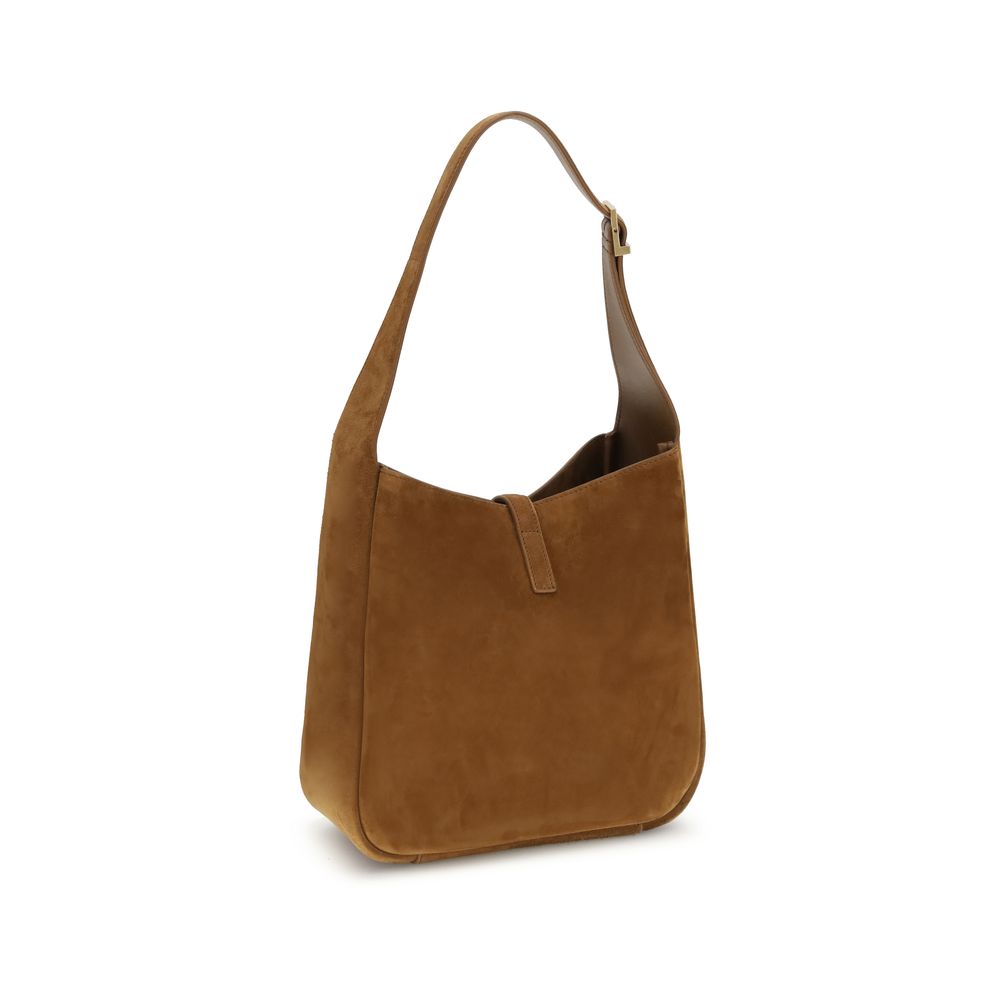 Saint Laurent Sac bandoulière en daim Le 5 à 7