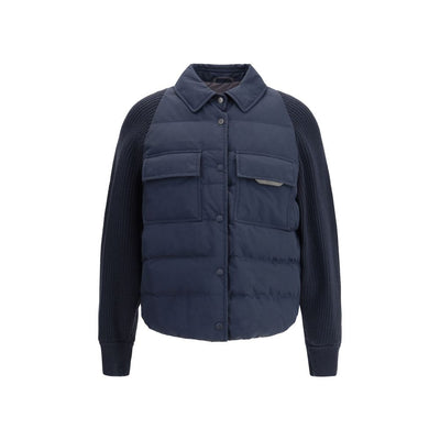 Veste Brunello Cucinelli avec détails de bijoux emblématiques