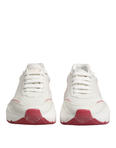 Baskets basses Dolce &amp; Gabbana Daymaster blanches et roses
