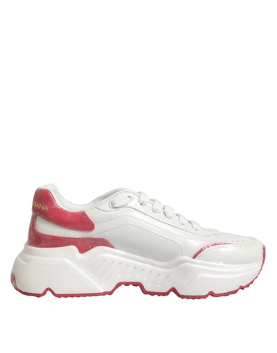 Baskets basses Dolce &amp; Gabbana Daymaster blanches et roses