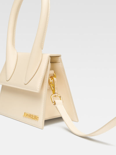 Jacquemus Le Chiquito Moyen Sac Ivoire