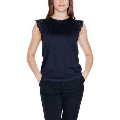 Vero Moda Zwart Gerecycled Katoenen T-shirt