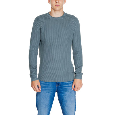 Pull vert en coton biologique Calvin Klein Jeans