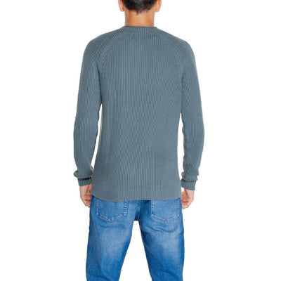 Pull vert en coton biologique Calvin Klein Jeans