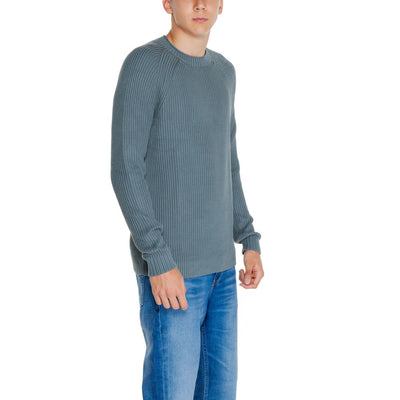 Pull vert en coton biologique Calvin Klein Jeans