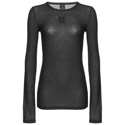 Pull en viscose noir PINKO