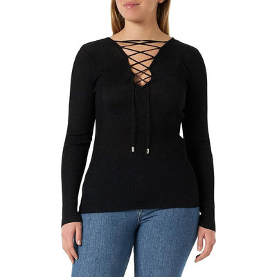 Pull en viscose noir PINKO