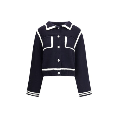 Cardigan PINKO à profils contrastés