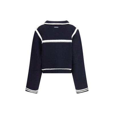 Cardigan PINKO à profils contrastés