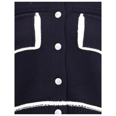 Cardigan PINKO à profils contrastés