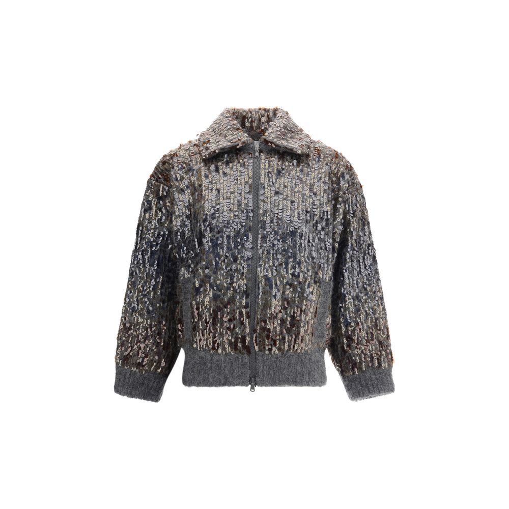 Brunello Cucinelli Pailletten Cardigan