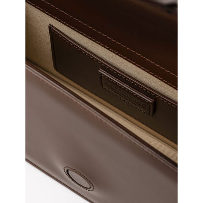 Sac à main en cuir marron Jacquemus